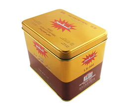方形茶叶铁盒|马口铁红茶罐子包装